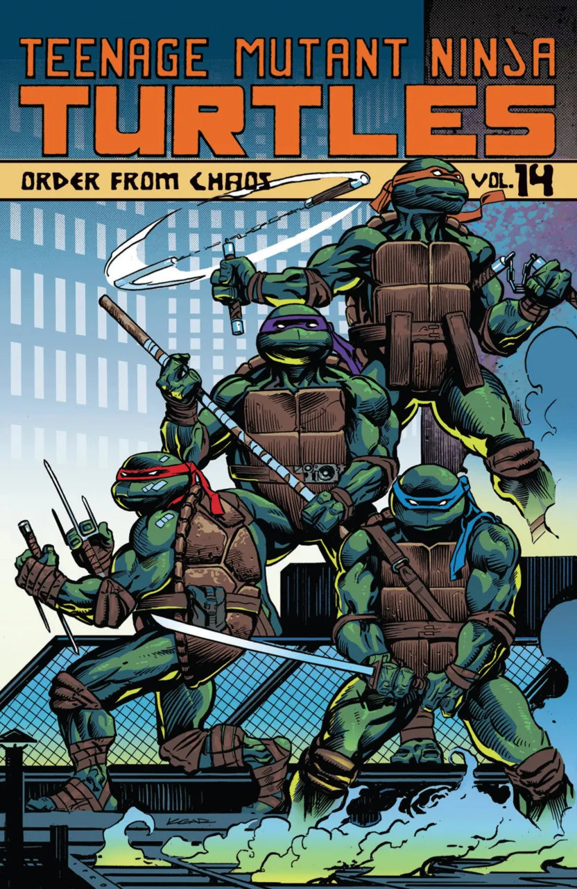 Cover of Teenage Mutant Ninja Turtles #14