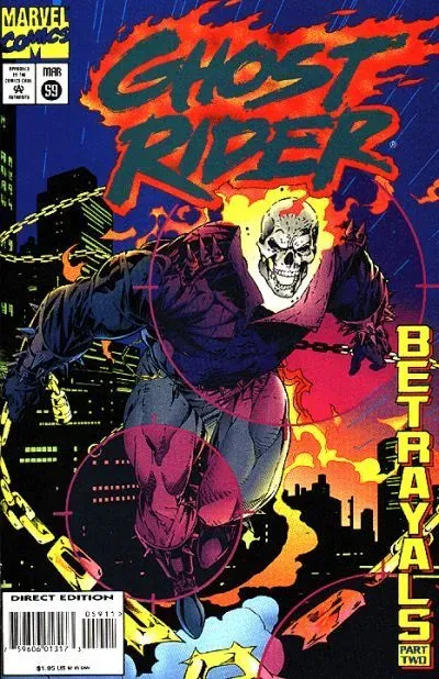 Cover of Ghost Rider #59
