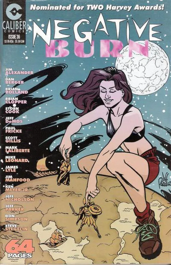 Cover of Negative Burn #1