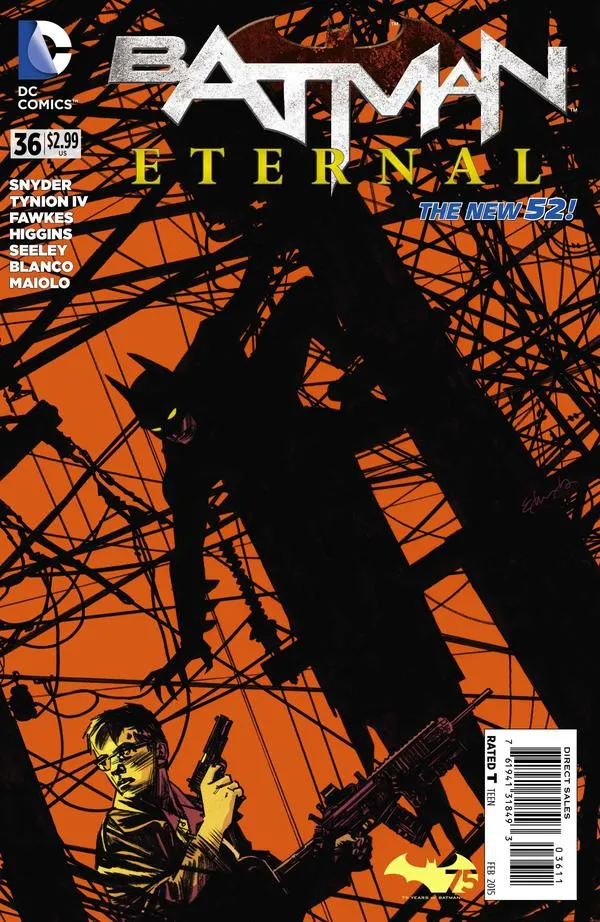 Cover of Batman Eternal #36