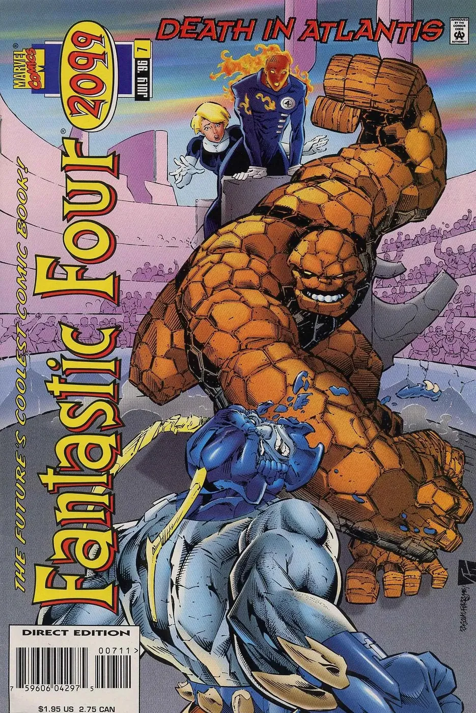 Cover of Fantastic Four 2099 #7