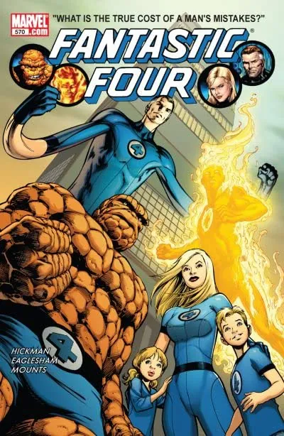 Cover of Fantastic Four #570