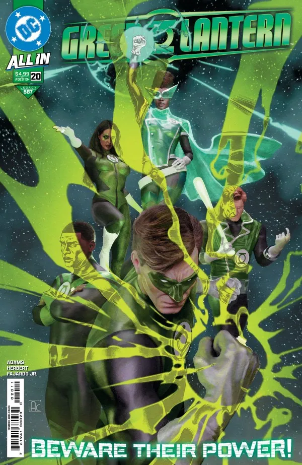 Cover of Green Lantern #20 (587)