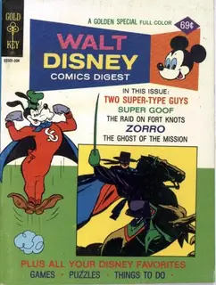 Cover of Walt Disney Comics Digest #52