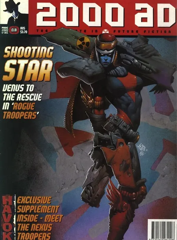 Cover of 2000 AD #1022