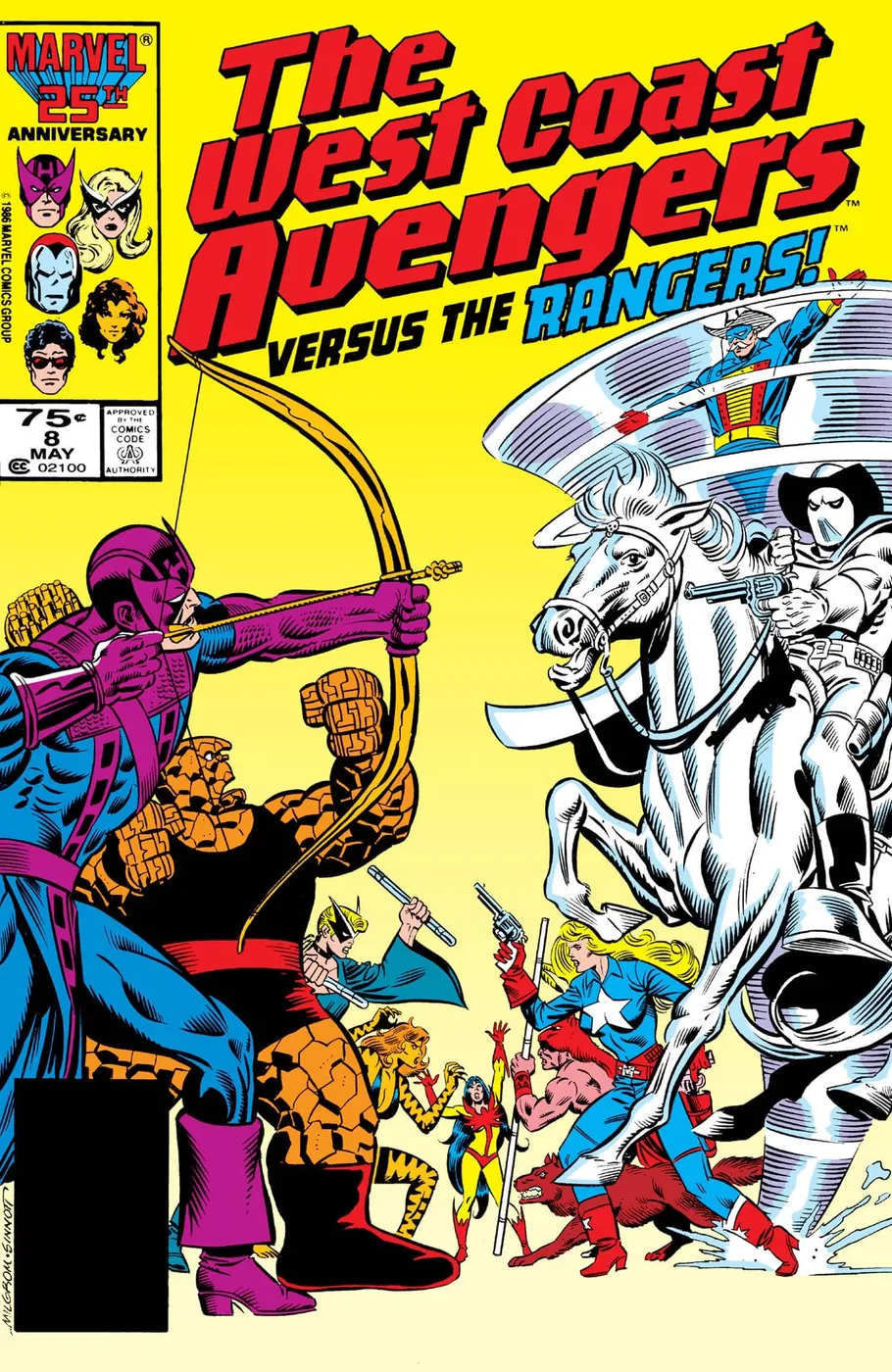 Cover of West Coast Avengers #8