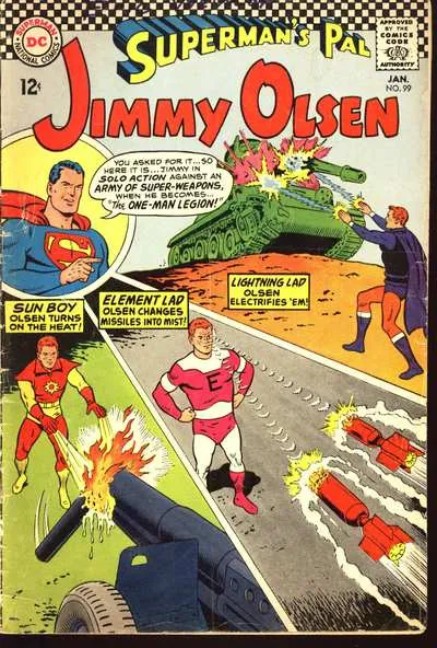 Cover of Superman's Pal, Jimmy Olsen #99