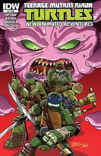 Cover of Teenage Mutant Ninja Turtles New Animated Adventures #3