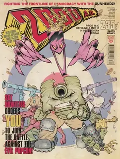 Cover of 2000 AD #1830