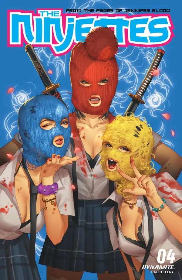 Cover of The Ninjettes #4