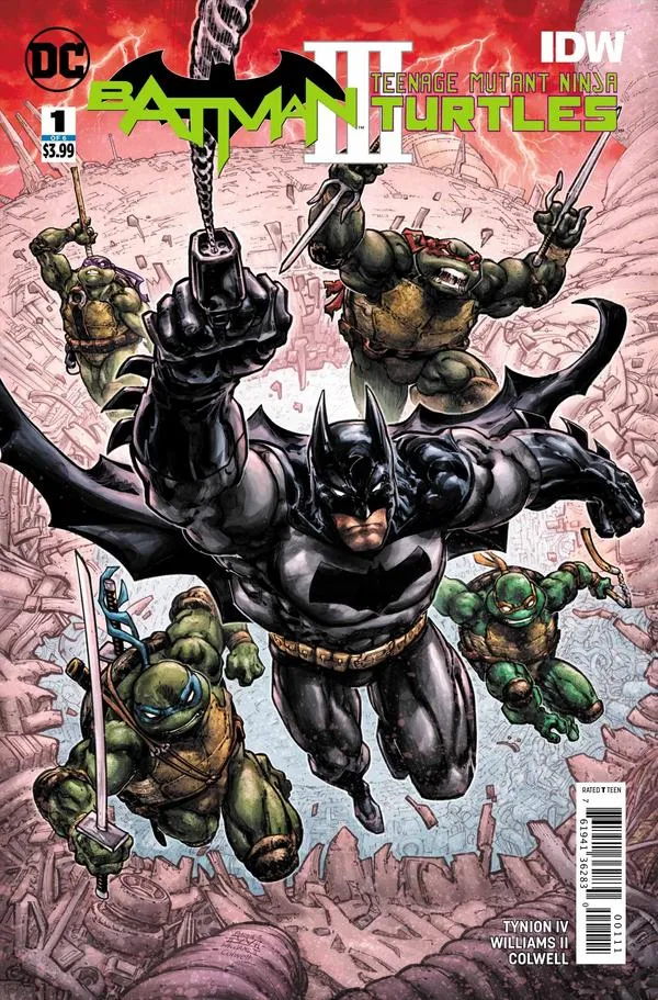 Cover of Batman / Teenage Mutant Ninja Turtles III #1