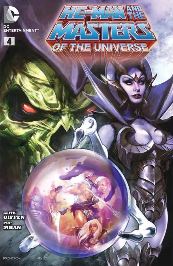 Cover of He-Man and the Masters of the Universe #4