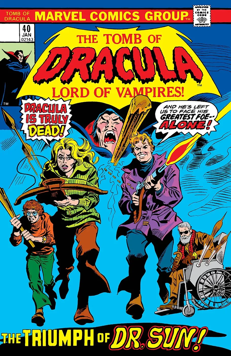 Cover of Tomb of Dracula #40
