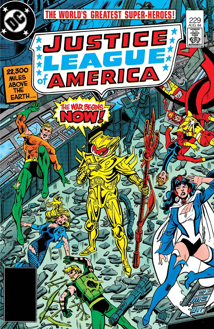 Cover of Justice League of America #229