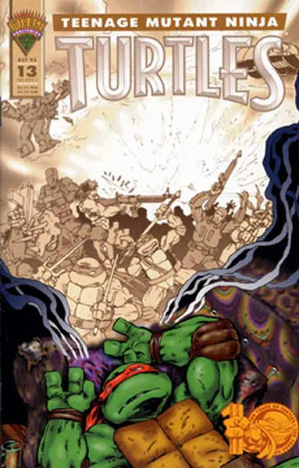 Cover of Teenage Mutant Ninja Turtles #13
