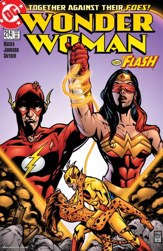 Cover of Wonder Woman #214