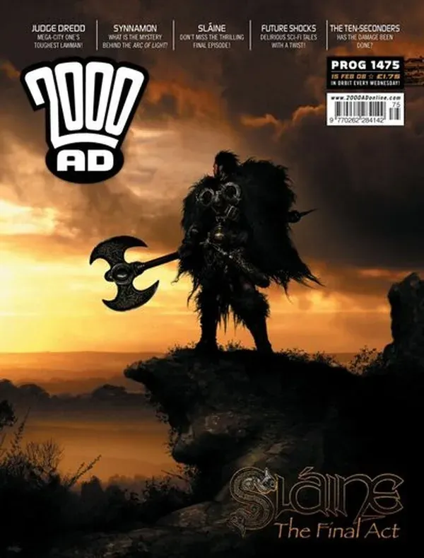 Cover of 2000 AD #1475