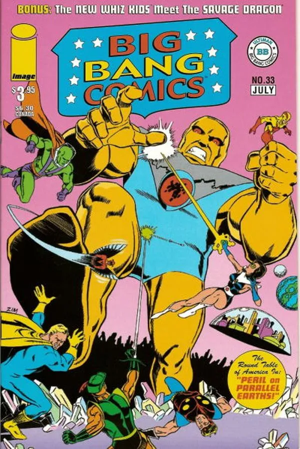 Cover of Big Bang Comics #33
