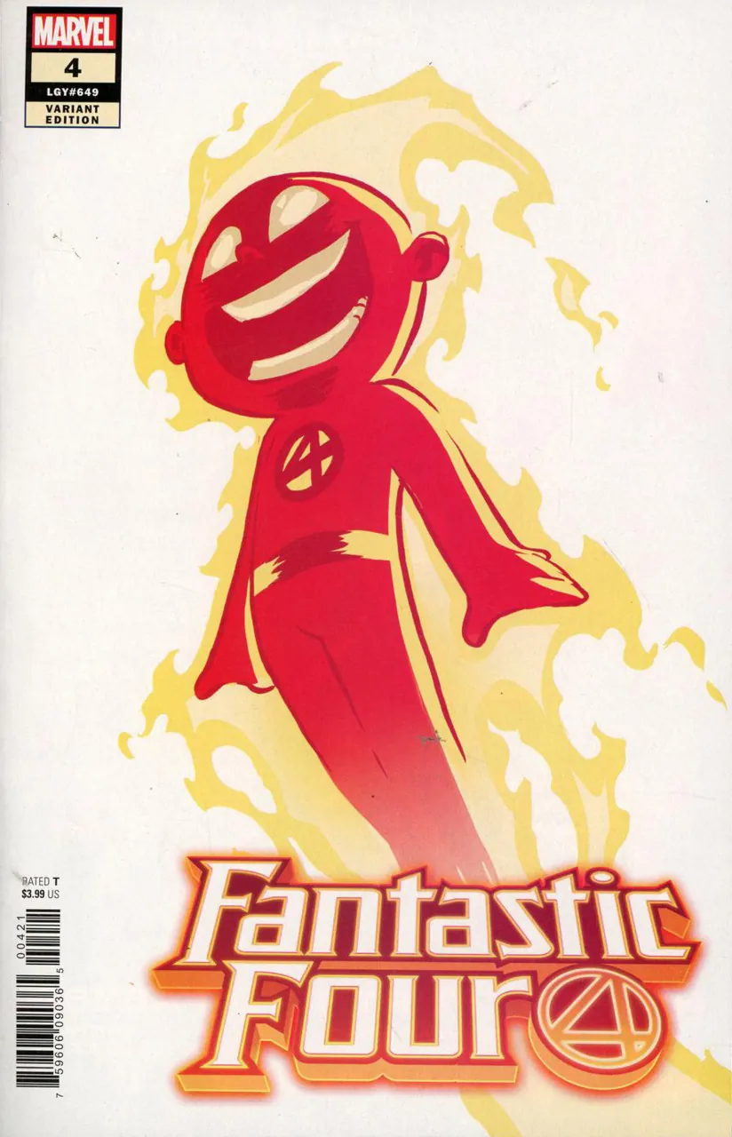 Cover of Fantastic Four #4 (649)