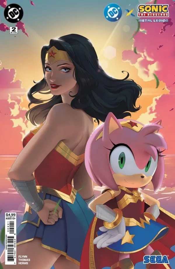 Cover of DC x Sonic the Hedgehog: Metal Legion #2