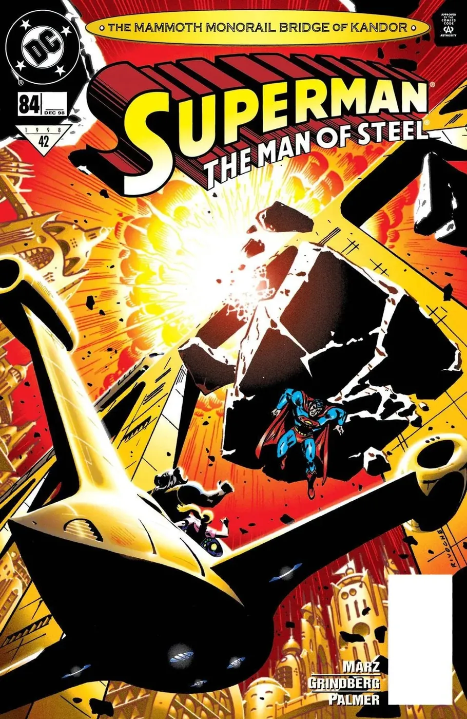 Cover of Superman: The Man of Steel #84