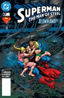 Cover of Superman: The Man of Steel #57