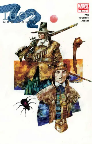 Cover of Marvel 1602: New World #2