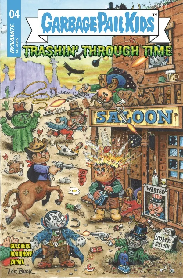 Cover of Garbage Pail Kids: Trashin' Through Time #4