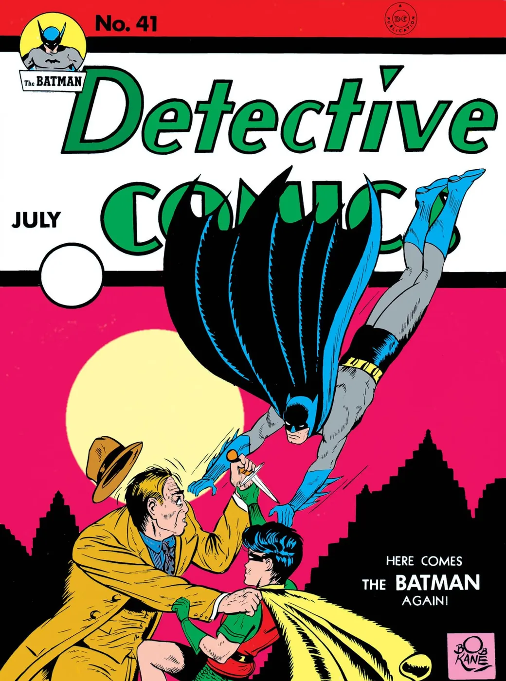 Cover of Detective Comics #41