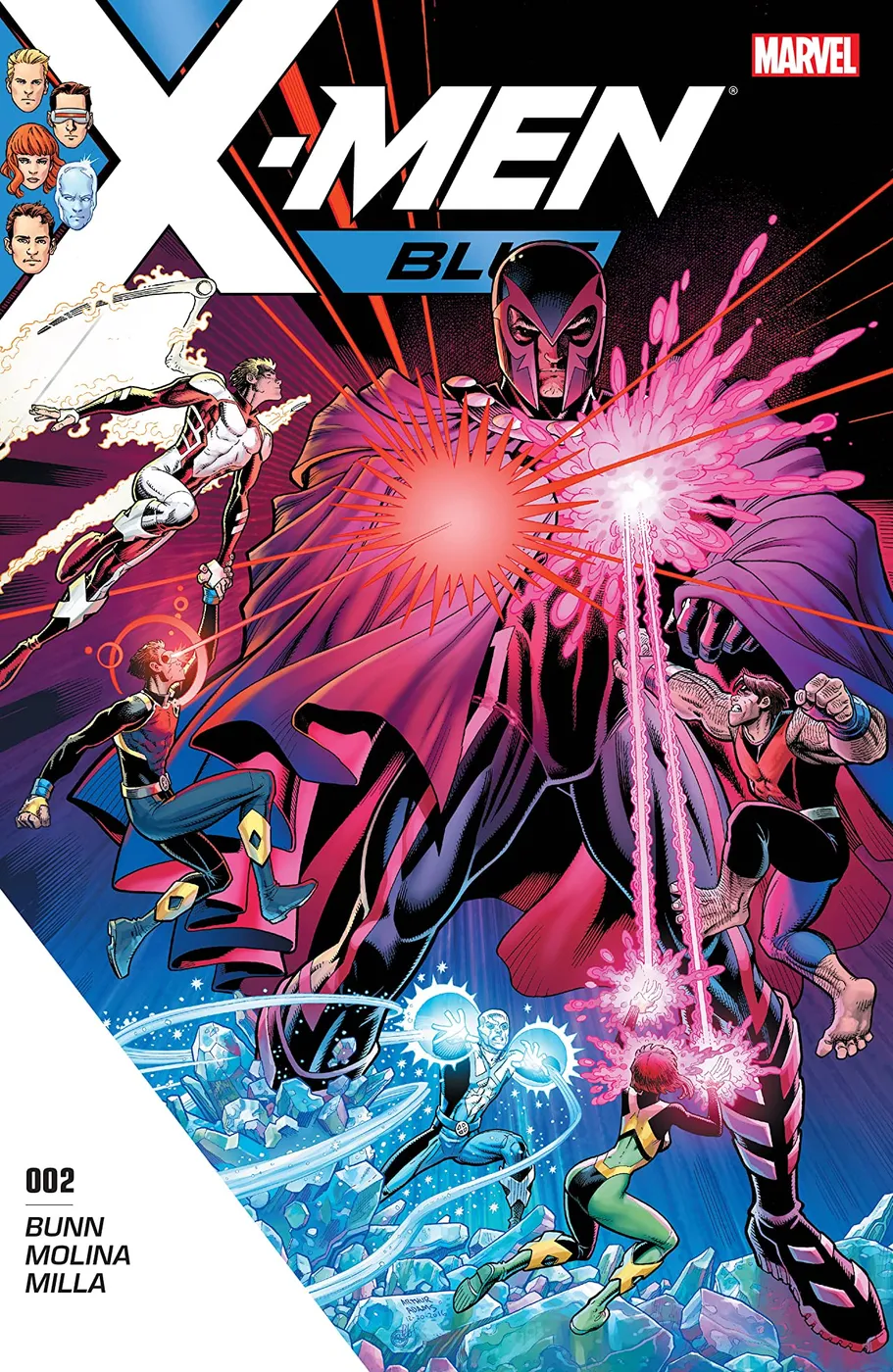 Cover of X-Men: Blue #2