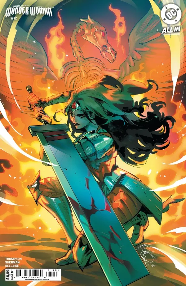 Cover of Absolute Wonder Woman #12