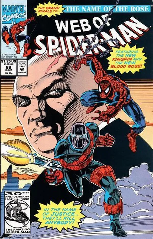 Cover of Web of Spider-Man #89