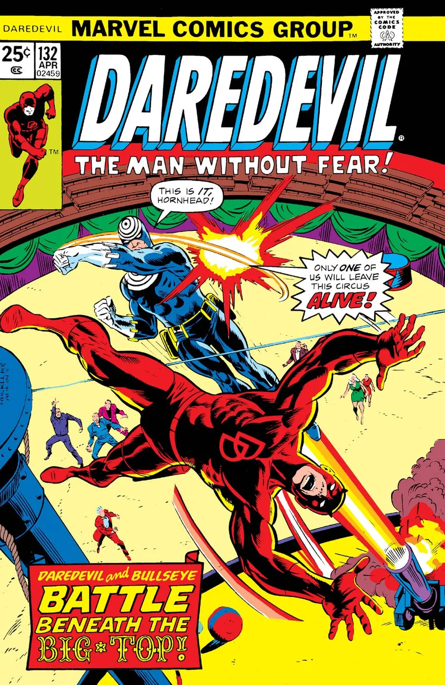 Cover of Daredevil #132