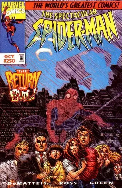 Cover of The Spectacular Spider-Man #250