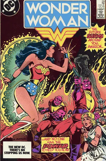 Cover of Wonder Woman #318