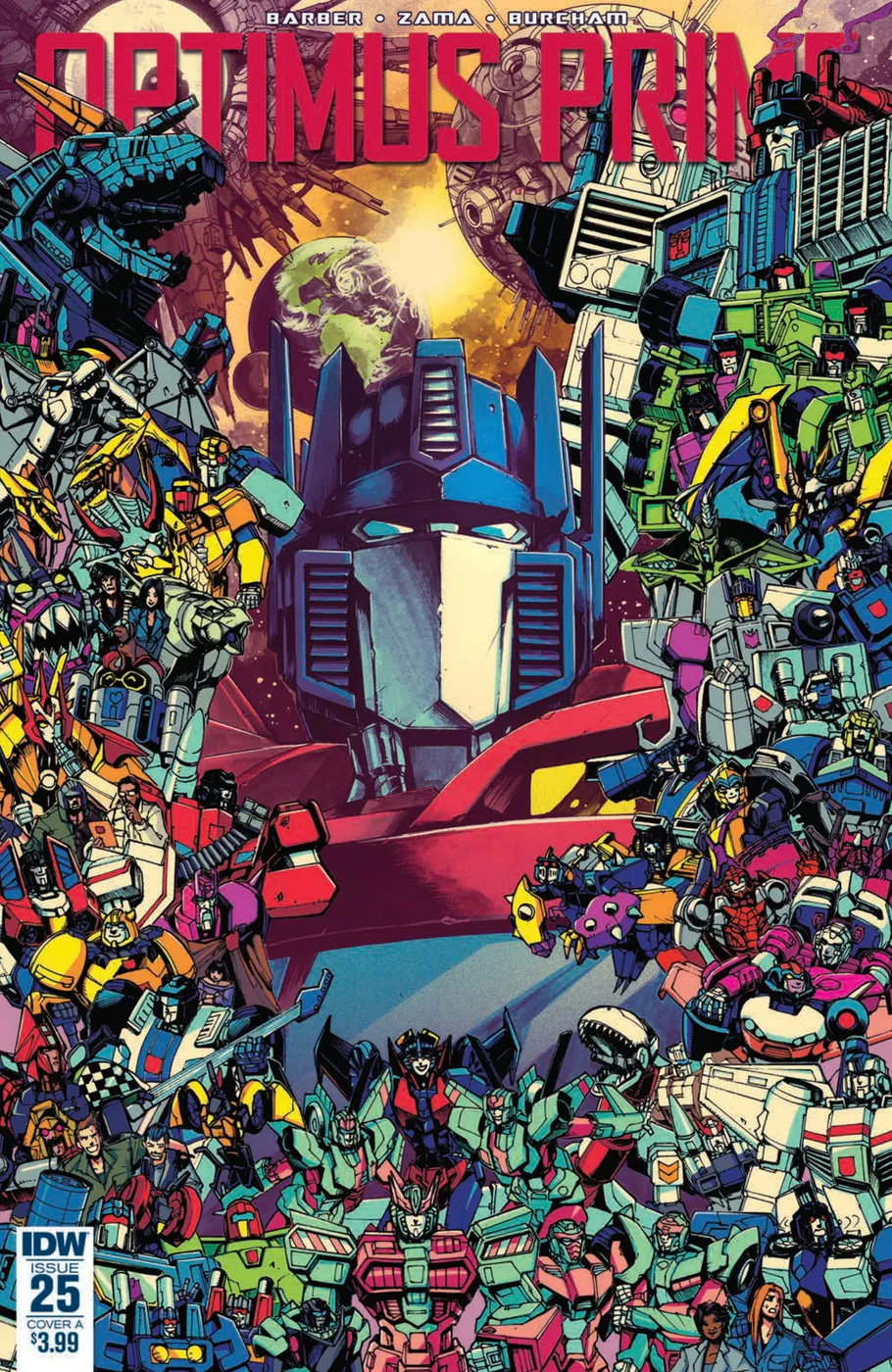 Cover of Optimus Prime #25