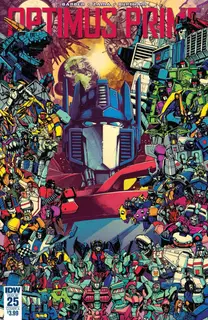 Cover of Optimus Prime #25