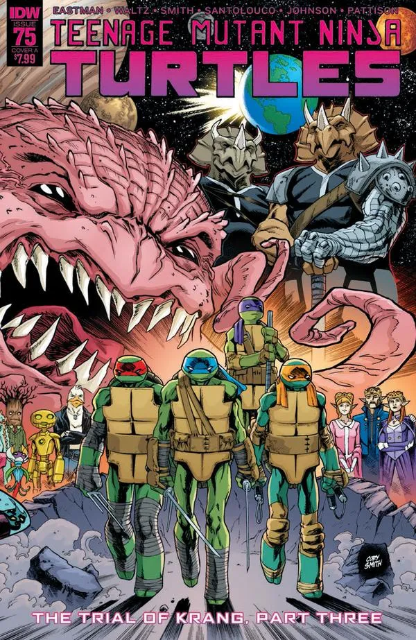 Cover of Teenage Mutant Ninja Turtles #75