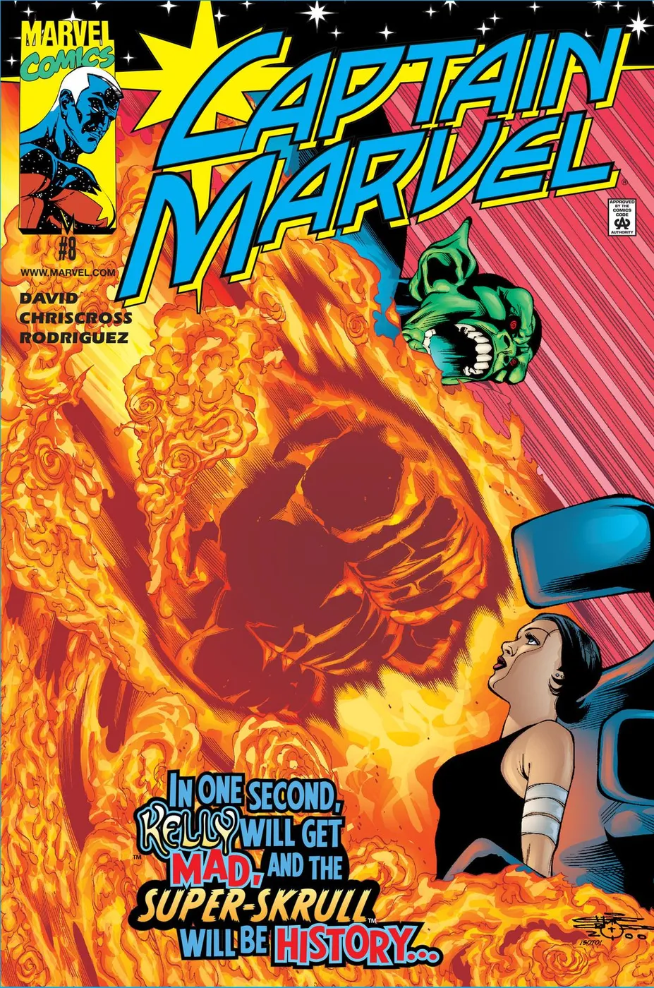 Cover of Captain Marvel #8
