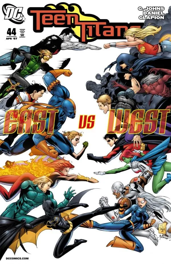 Cover of Teen Titans #44