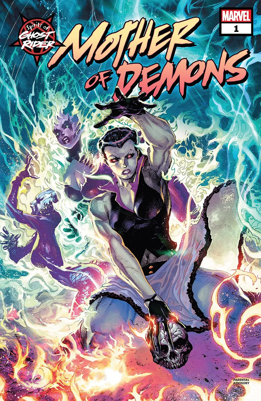 Cover of Spirits of Ghost Rider: Mother of Demons #1