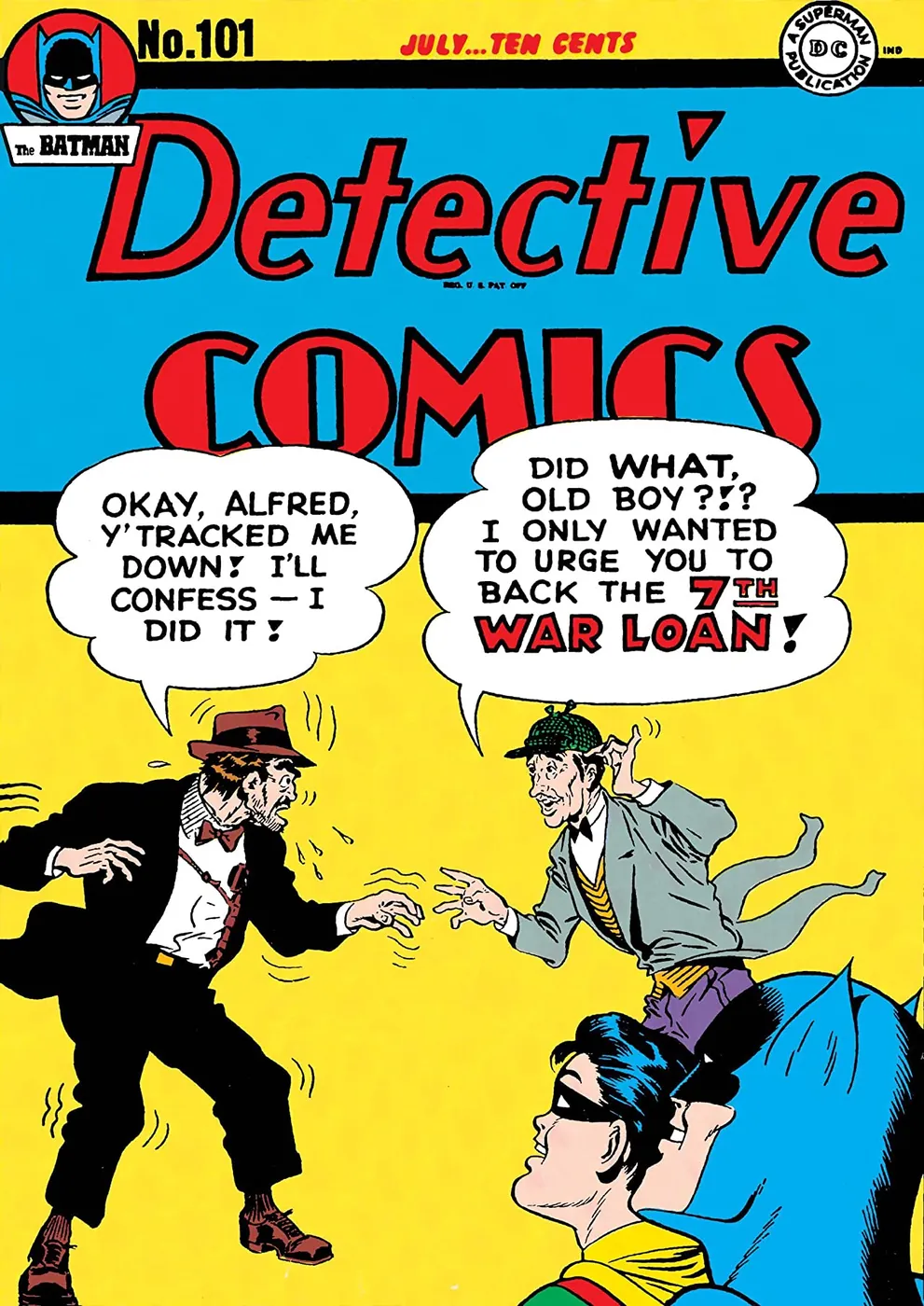 Cover of Detective Comics #101
