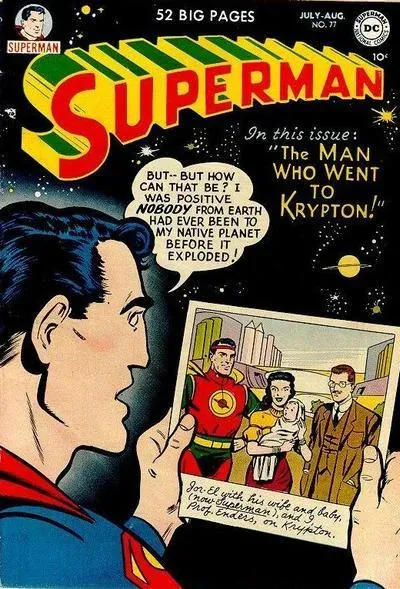 Cover of Superman #77