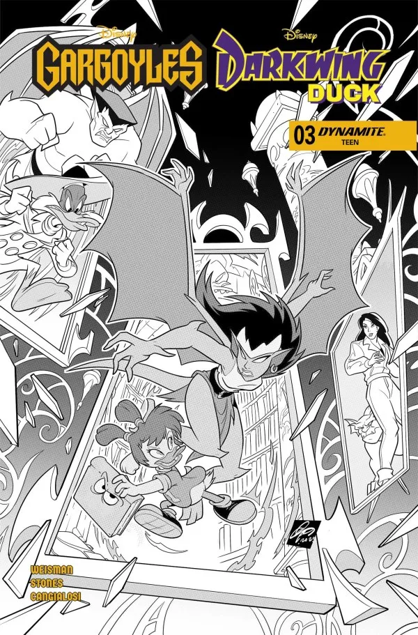 Cover of Gargoyles / Darkwing Duck #3