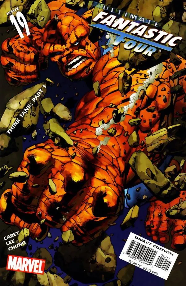 Cover of Ultimate Fantastic Four #19