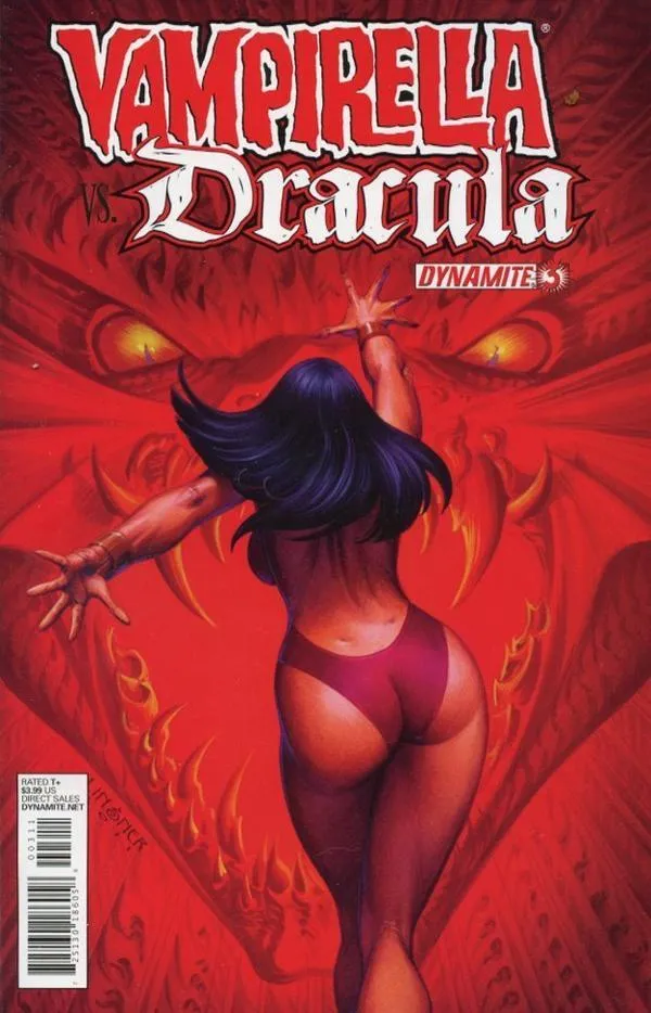 Cover of Vampirella vs. Dracula #3