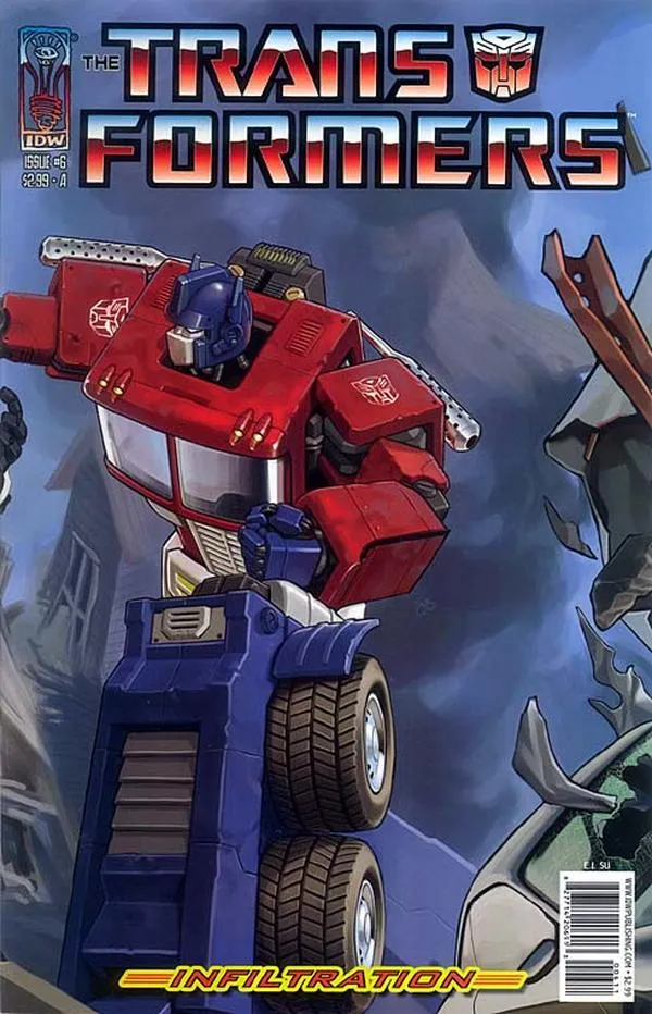 Cover of The Transformers: Infiltration #6