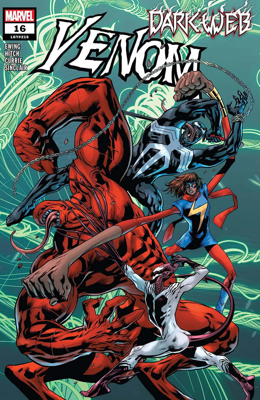 Cover of Venom #16 (216)