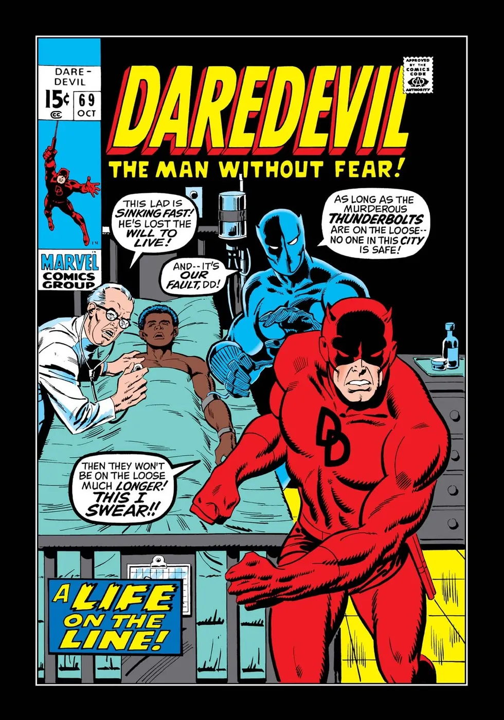 Cover of Daredevil #69