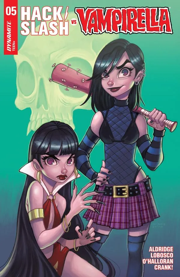 Cover of Hack/Slash vs. Vampirella #5